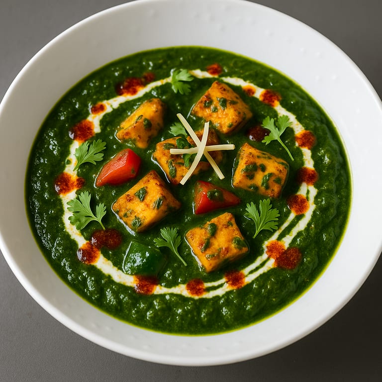 Savor Our Palak Paneer